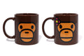 A BATHING APE BABY MILO & BABY LISA MUG CUP SET