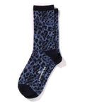 A BATHING APE WILD LEOPARD PATTERN SOCKS