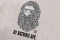 A BATHING APE WILD LEOPARD PATTERN RELAXED FIT LS TEE
