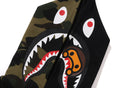 A BATHING APE BAPE KIDS 1ST CAMO MILO SHARK ZIP HOODIE