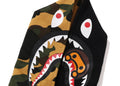 A BATHING APE BAPE KIDS 1ST CAMO MILO SHARK ZIP HOODIE