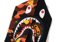 A BATHING APE BAPE KIDS 1ST CAMO MILO SHARK ZIP HOODIE