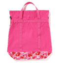 A BATHING APE ABC CAMO MESH TOTE BAG