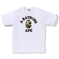 A BATHING APE 1ST CAMO COLLEGE TEE