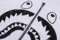 A BATHING APE Ladies' CRYSTAL STONE SHARK TEE