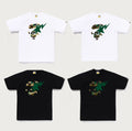 A BATHING APE 1ST CAMO APE FACE STA TEE
