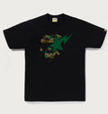 A BATHING APE 1ST CAMO APE FACE STA TEE