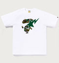 A BATHING APE 1ST CAMO APE FACE STA TEE