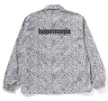A BATHING APE WILD LEOPARD PATTERN COACH JACKET