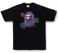 A BATHING APE APE HEAD FIREWORK TEE #2