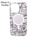 A BATHING APE NEON CAMO IPHONE 15 PRO MAX CLEAR CASE