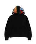 A BATHING APE SHARK FULL ZIP KNIT HOODIE