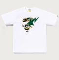 A BATHING APE 1ST CAMO APE FACE STA TEE
