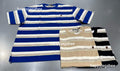 A BATHING APE STRIPE ONE POINT RELAXED FIT POCKET TEE