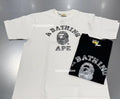 A BATHING APE ABC CAMO REFLECTIVE ON COLLEGE TEE