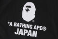 A BATHING APE COLLEGE ONE POINT COACH JACKET