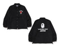 A BATHING APE COLLEGE ONE POINT COACH JACKET