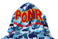 A BATHING APE ABC CAMO 2ND SHARK FULL ZIP HOODIE ( PONR )