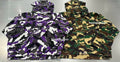 A BATHING APE GLITCH WOODLAND CAMO SHORT SNOWBOARD JACKET