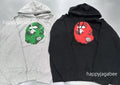 A BATHING APE FLORAL SOLID CAMO APE HEAD RELAXED FIT PULLOVER HOODIE