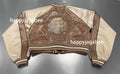 A BATHING APE Ladies' MULTI LOGO CROPPED SOUVENIR JACKET