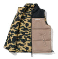 A BATHING APE 1ST CAMO REVERSIBLE DOWN VEST
