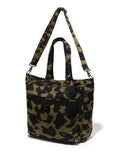 A BATHING APE PORTER 1ST CAMO UTILITY TOTE BAG
