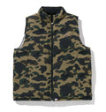 A BATHING APE 1ST CAMO REVERSIBLE DOWN VEST