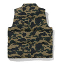 A BATHING APE 1ST CAMO REVERSIBLE DOWN VEST