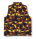 A BATHING APE 1ST CAMO REVERSIBLE DOWN VEST