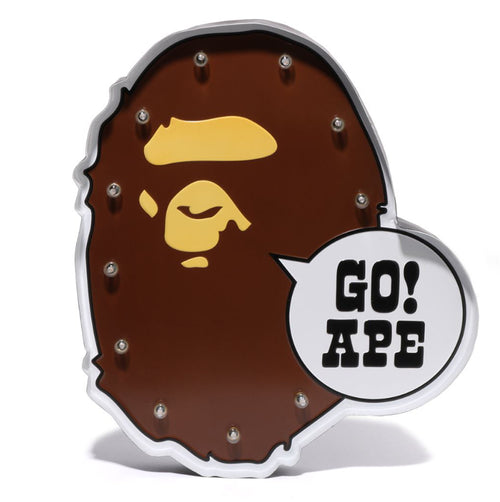 A BATHING APE APE HEAD LED SIGNBOARD