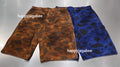 A BATHING APE SOLID 1ST CAMO GARMENT DYED RELAXED FIT WORK SHORTS