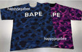 A BATHING APE COLOR CAMO REVERSIBLE TEE