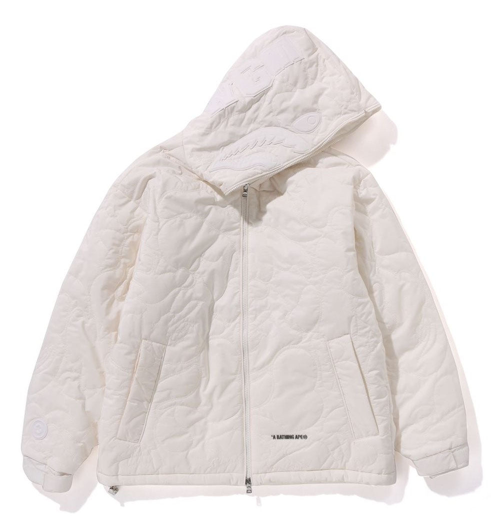 A BATHING APE® フリース ジャケット | ホワイト | FARFETCH JP