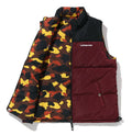A BATHING APE 1ST CAMO REVERSIBLE DOWN VEST