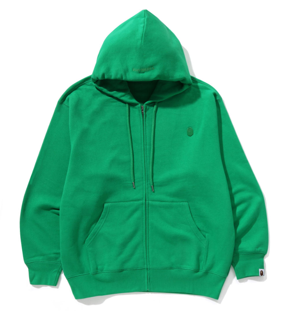 完売確実 A BATHING APE ONE POINT RELAXED FIT ZIP HOODIE A Bathing Ape One Point Relaxed Fit Full Zip Hoodie (Black