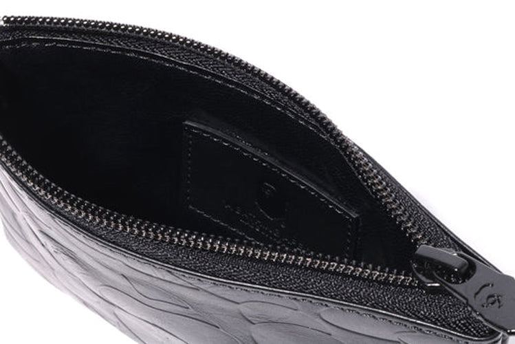 A BATHING APE SOLID CAMO LEATHER WALLET #2 – happyjagabee store