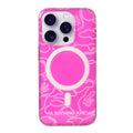 A BATHING APE NEON CAMO IPHONE 15 PRO CLEAR CASE