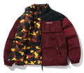 A BATHING APE 1ST CAMO REVERSIBLE DOWN JACKET