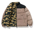 A BATHING APE 1ST CAMO REVERSIBLE DOWN JACKET