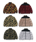 A BATHING APE 1ST CAMO REVERSIBLE DOWN JACKET
