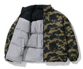 A BATHING APE 1ST CAMO REVERSIBLE DOWN JACKET