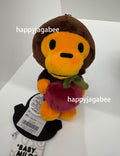 A BATHING APE BABY MILO STORE BABY MILO CHERRY PLUSH DOLL KEYCHAIN