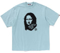 A BATHING APE ART PRINT JACQUARD RELAXED FIT TEE
