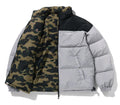 A BATHING APE 1ST CAMO REVERSIBLE DOWN JACKET