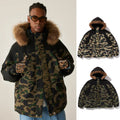 A BATHING APE 1ST CAMO SNOWBOARD DOWN JACKET