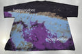 A BATHING APE TIE DYE COLLEGE RELAXED FIT TEE