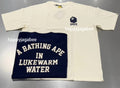 A BATHING APE LUKEWARM WATER LOGO RELAXED FIT TEE