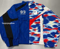 A BATHING APE SPLIT STAND COLLAR TRACK JACKET