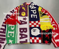 A BATHING APE ABA SCARF PATTERN REGULAR FIT TRACK JACKET